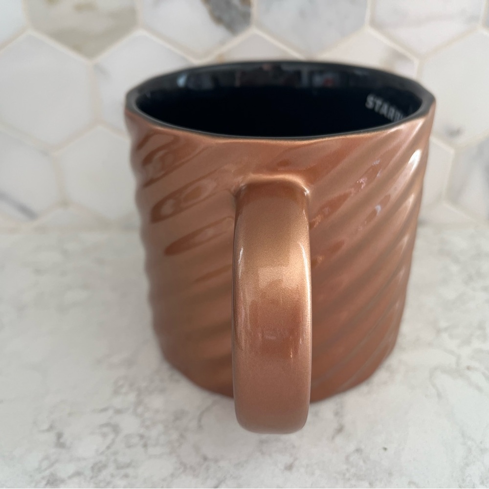 Starbucks Copper Swirl Ceramic Mug, 14 oz - Picture 2 of 6